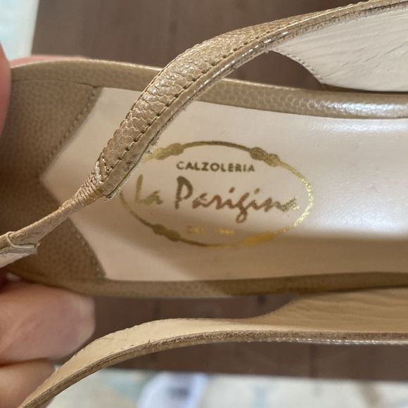 La Parigina sling back heels - Picture 4 of 7